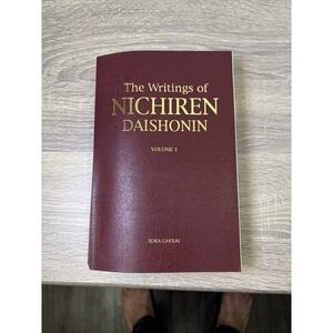 The Writings of Nichiren Daishonin Volume 1  Soka Gakkai Paperback